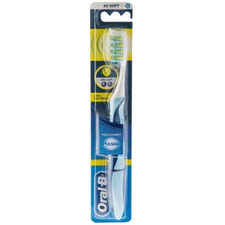 مسواک اورال-بی مدل Pulsar Anti Bacterial با برس نرم 101539998