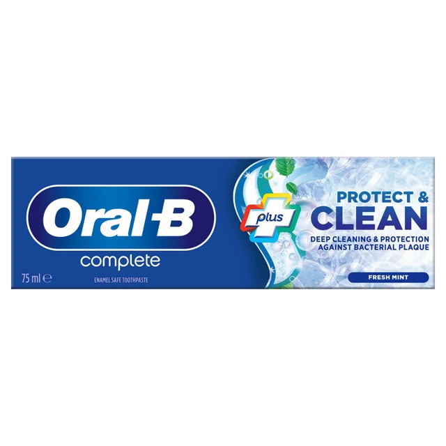 خمیر دندان اورال-بی مدل plus protect clean حجم 75 میلی لیتر 101626822